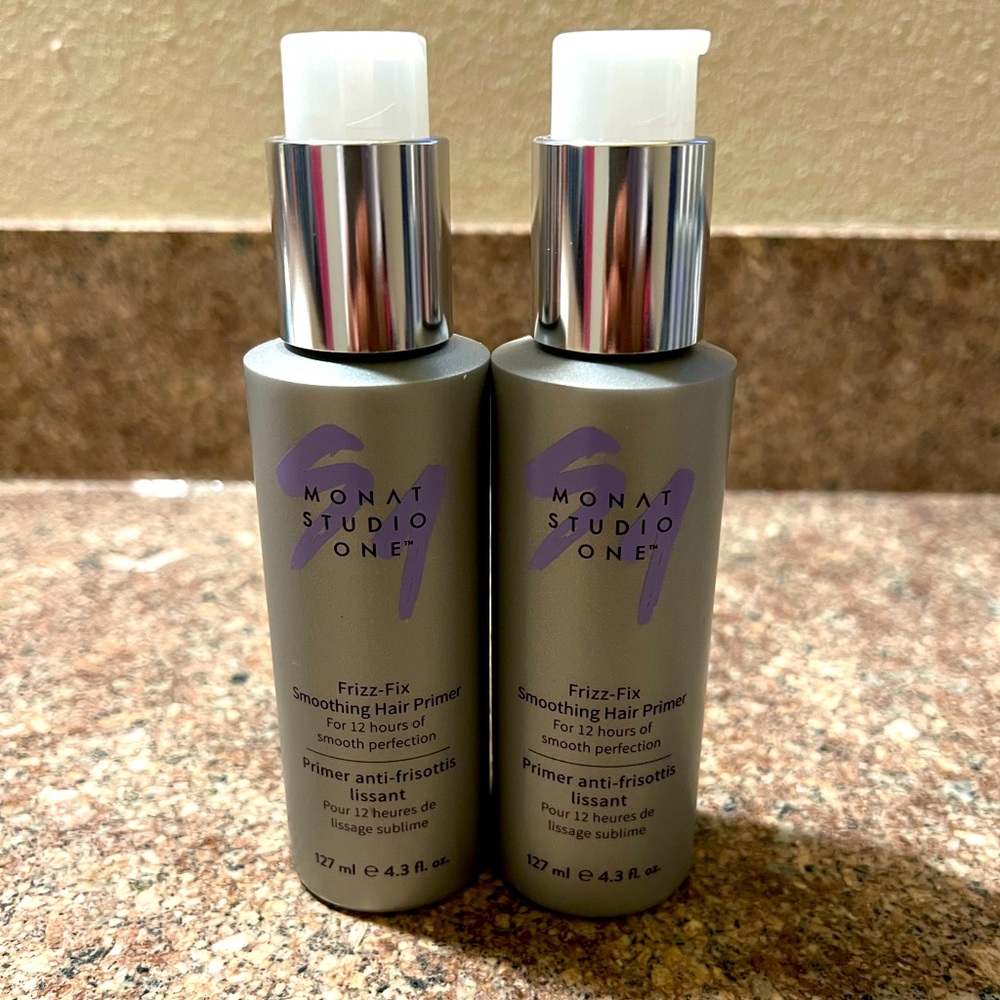 NEW Monat Studio One- Frizz- Fix Smoothing Hair Primer